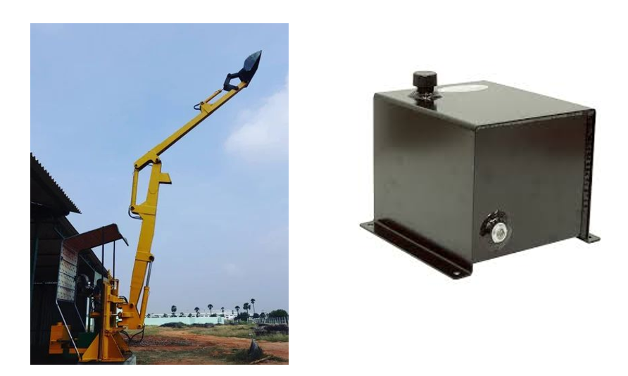 Unloading Hydraulic Tank